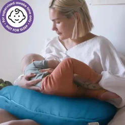 Boppy Nursing Pillows*- Nursing Pillow Support with Removable Cover, Machine Washable, Cerulean Blue