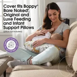 Boppy Nursing Pillows*- Original Cotton Slipcovers Colorful Wildlife