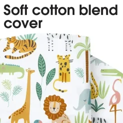 Boppy Nursing Pillows*- Original Cotton Slipcovers Colorful Wildlife