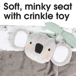 Boppy Cart Covers*- Shopping Cart & High Chair Cover with Storage Pouch, Gray Green Koala