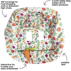 Boppy Cart Covers*- Shopping Cart & High Chair Cove, Farmers Market