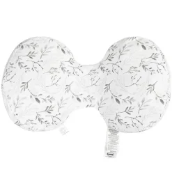 Boppy Body Pillow|Gift For Mom*- Side Sleeper, Gray Falling Leaves
