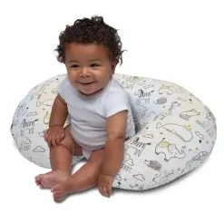 Boppy Gift For Mom|Books For Babies*Nursing Pillow and Positione. Notebook Black/White