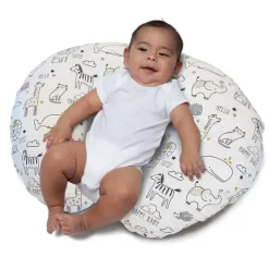 Boppy Gift For Mom|Books For Babies*Nursing Pillow and Positione. Notebook Black/White