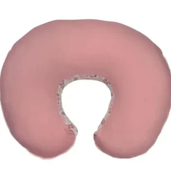 Boppy Organic|Nursing Covers, Scarves, & Wedges*Pillow Slipcover Organic Cotton, Blush Cottage Garden