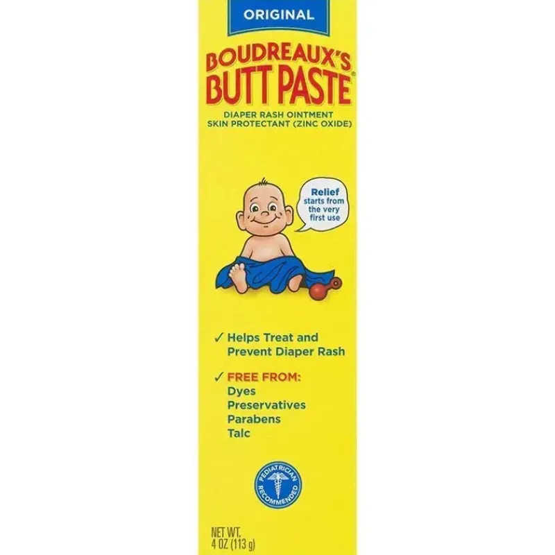 Boudreaux's Butt Paste Diaper Rash*Boudreaux's Butt Paste - Diaper Rash Ointment, 4 Oz