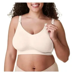 Bravado Nursing Bras*- Body Silk Seamless Nursing Bra, Pearl (17D Xxl)