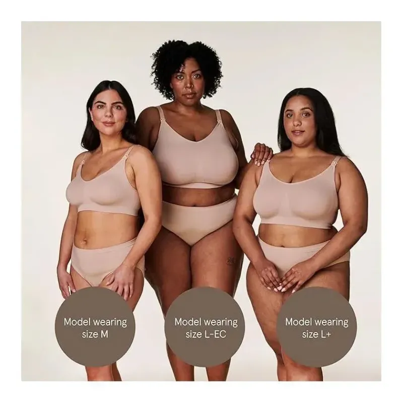 Bravado Nursing Bras*- Body Silk Seamless Nursing Bra 17D L, Pearl