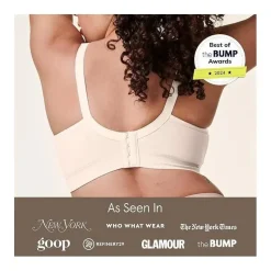 Bravado Nursing Bras*- Body Silk Seamless Nursing Bra 17D L, Pearl