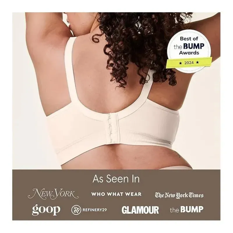 Bravado Nursing Bras*- Body Silk Seamless Nursing Bra 17D L, Pearl