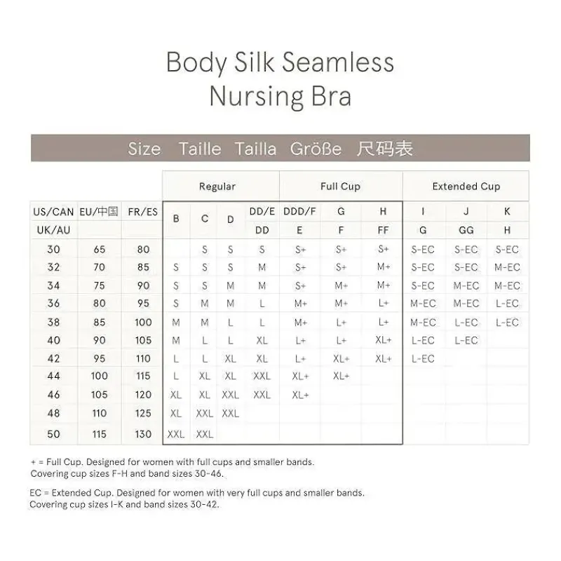 Bravado Nursing Bras*- Body Silk Seamless Nursing Bra 17D L, Pearl