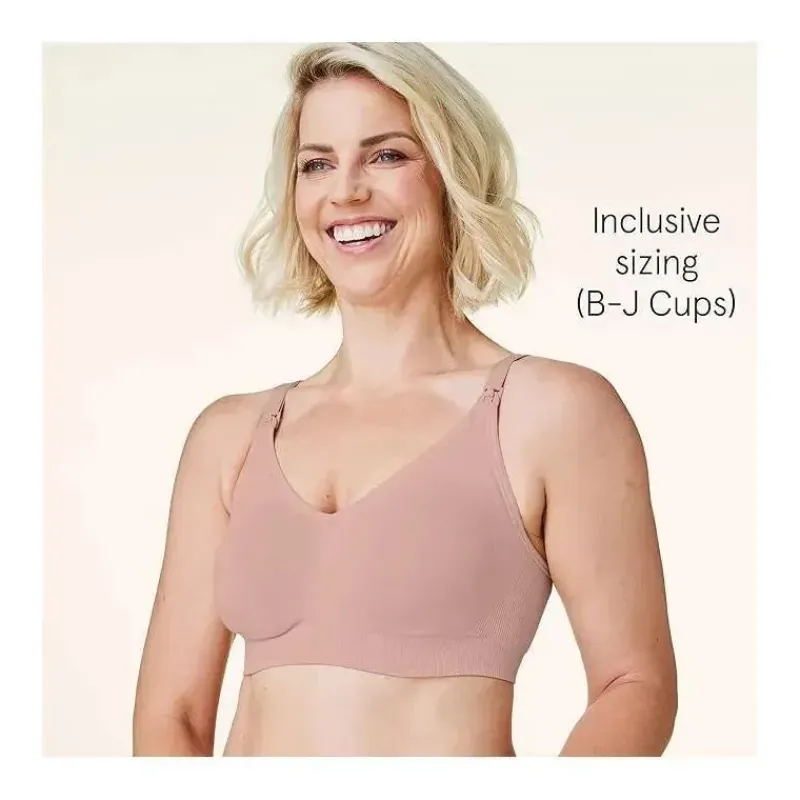 Bravado Nursing Bras*- Body Silk Seamless Full-Cup Nursing Bra 17D M-Fc Cameo