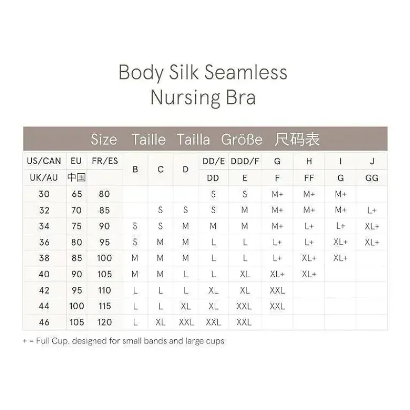 Bravado Nursing Bras*- Body Silk Seamless Full-Cup Nursing Bra 17D M-Fc Cameo