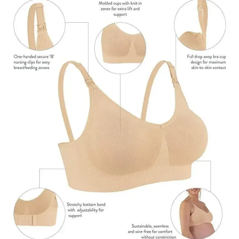 Bravado Nursing Bras*- Body Silk Seamless Nursing, Butterscotch