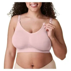 Bravado Nursing Bras*- Body Silk Seamless Nursing Bra 17D L Chalk Pink