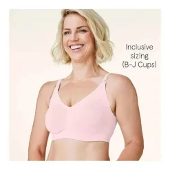 Bravado Nursing Bras*- Body Silk Seamless Nursing Bra 17D L Chalk Pink