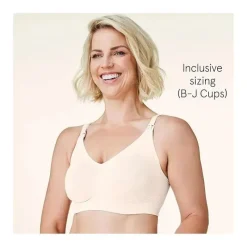Bravado Nursing Bras*- Body Silk Seamless Full-Cup Nursing Bra, Pearl (17D L-Fc)
