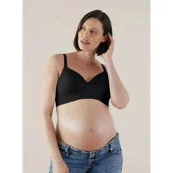 Bravado Nursing Bras*- Plunge Nursing Bra, 17B M Black