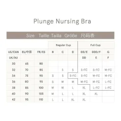 Bravado Nursing Bras*- Plunge Nursing Bra, 17B M Black