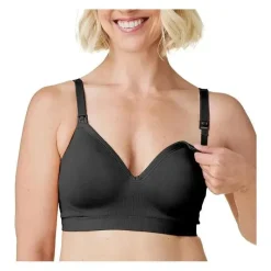 Bravado Nursing Bras*- Plunge Nursing Bra, 17B M Black