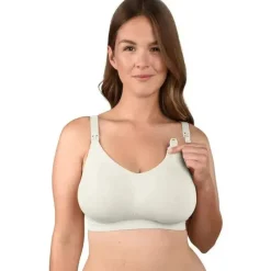 Bravado Nursing Bras*- The Body Silk Seamless Nursing Bra Antique White