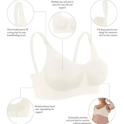 Bravado Nursing Bras*Body Silk Seamless Nursing Bra - Antique White