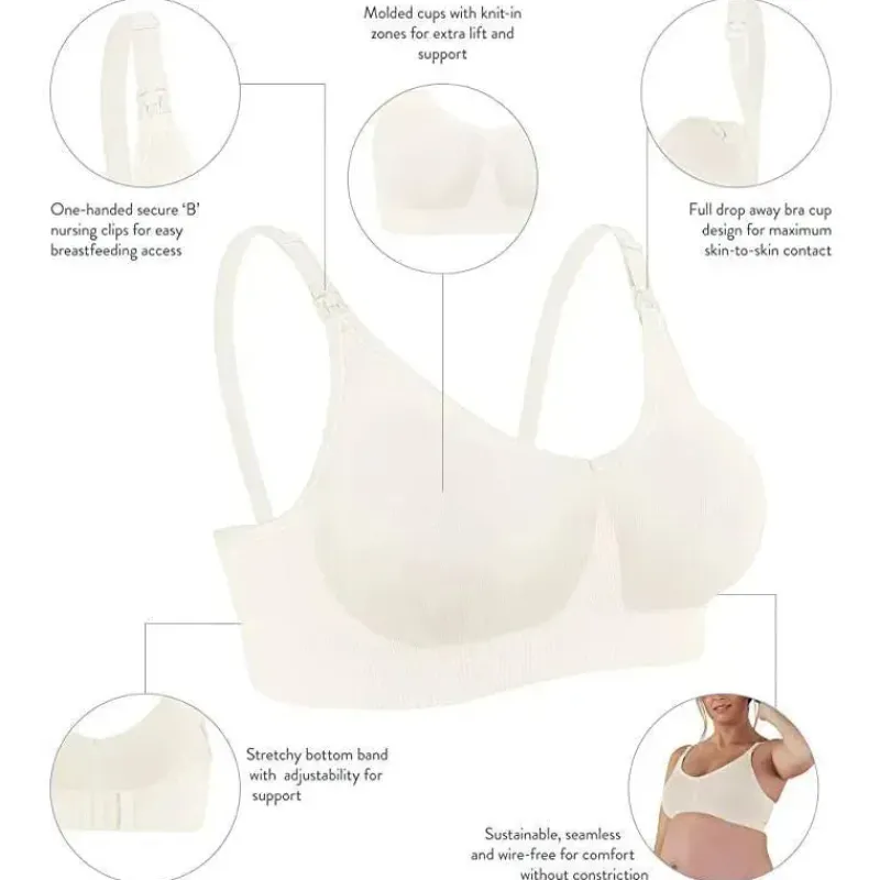 Bravado Nursing Bras*Body Silk Seamless Nursing Bra - Antique White