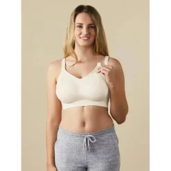 Bravado Nursing Bras*Body Silk Seamless Nursing Bra - Antique White, L | Macrobaby