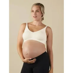 Bravado Nursing Bras*Body Silk Seamless Nursing Bra - Antique White, L | Macrobaby