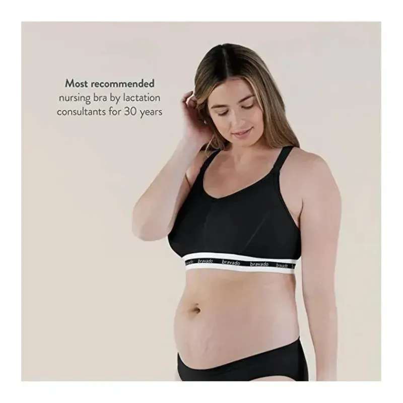 Bravado Nursing Bras*Original Full Cup Nursing Bra, Black XL