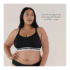 Bravado Nursing Bras*Original Full Cup Nursing Bra, Black XL