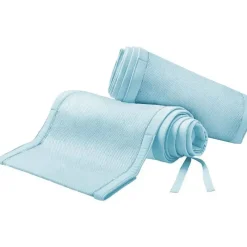 BreathableBaby Bumpers, Liners & Skirts*- Classic Breathable Mesh Crib Liner, Light Blue