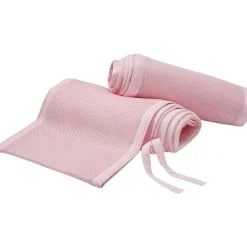 BreathableBaby Bumpers, Liners & Skirts*- Classic Breathable Mesh Crib Liner, Light Pink