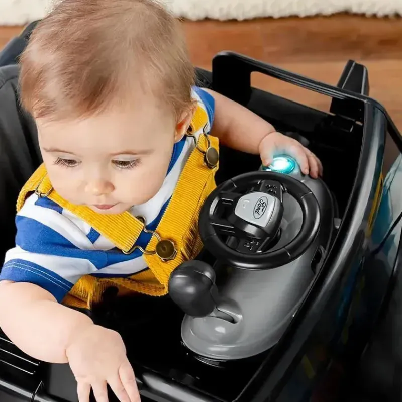 Bright Starts Walkers|Toys For 0-12 Months*- Ford F-150 4-in-1 Agate Black Baby Activity Center & Push Walker