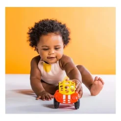 Bright Starts Cars|Cars, Trucks & Trains*- Rattle & Roll Buggie Easy Grasp Push Vehicle