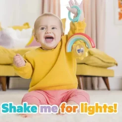 Bright Starts Stroller & Car Seat Toys*- Sun Shaker Shake & Glow Baby Activity Toy