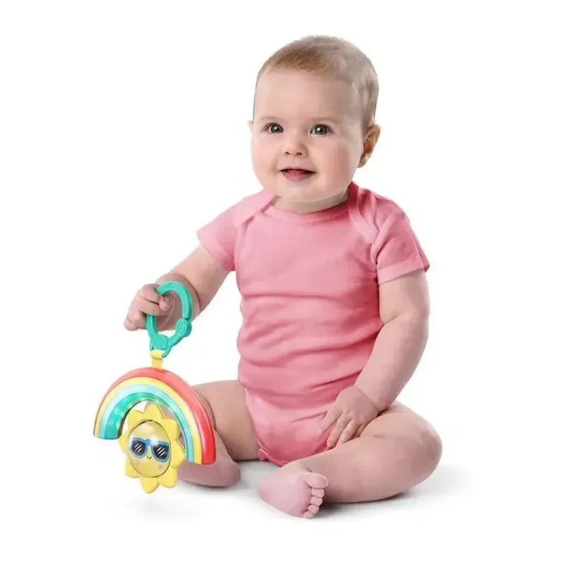 Bright Starts Stroller & Car Seat Toys*- Sun Shaker Shake & Glow Baby Activity Toy