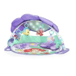 Bright Starts Playmats & Gyms|Toys For 0-12 Months*- The Little Mermaid Twinkle Trove Lights & Music Activity Gym