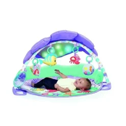 Bright Starts Playmats & Gyms|Toys For 0-12 Months*- The Little Mermaid Twinkle Trove Lights & Music Activity Gym
