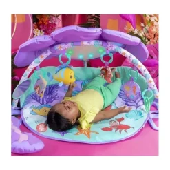 Bright Starts Playmats & Gyms|Toys For 0-12 Months*- The Little Mermaid Twinkle Trove Lights & Music Activity Gym