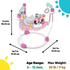 Bright Starts Mickey & Minnie|Activity Centers & Jumpers*Disney Minnie Mouse Forever Besties Activity Jumper