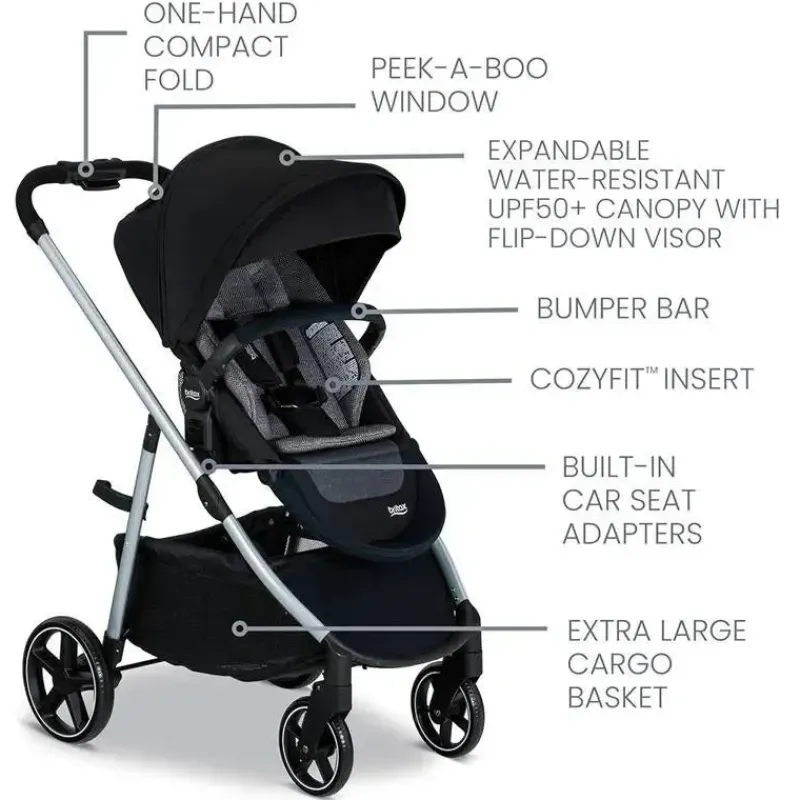 Britax Lightweight Strollers*- Grove Modular Stroller, Lightweight Stroller