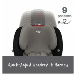 Britax Convertible Car Seats*- Grow With You ClickTight Harness Booster Car Seat, Grey Contour