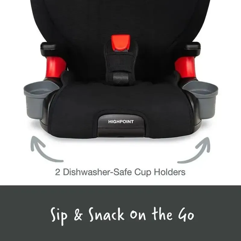 Britax Booster Car Seats*- Highpoint 2-Stage Belt Positioning Booster Car Seat, Black Ombre