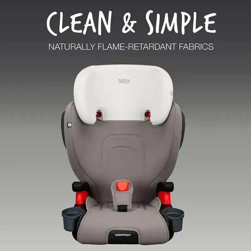 Britax Booster Car Seats*- Highpoint 2-Stage Belt Positioning Booster Car Seat, Gray Ombre