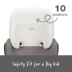 Britax Booster Car Seats*- Highpoint 2-Stage Belt Positioning Booster Car Seat, Gray Ombre