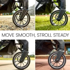 Britax Lightweight Strollers*- Juniper Compact On-The-Go Stroller, Raven Black