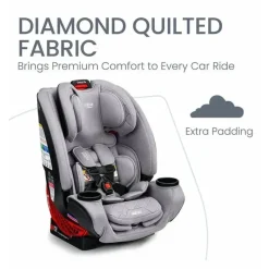 Britax All In One Car Seat|Convertible Car Seats*- One4Life ClickTight All-in-One Car Seat, Diamond Quilted Gray