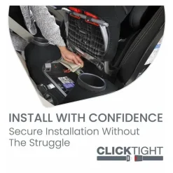 Britax All In One Car Seat|Convertible Car Seats*- One4Life ClickTight All-in-One Car Seat, Cool Flow Carbon