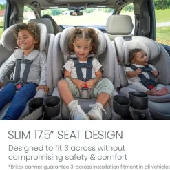 Britax All In One Car Seat|Convertible Car Seats*- One4life® Slim All-In-One Car Seat, Mineral Gray